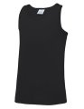 Kinder sportshirt Just Cool vest jet black